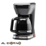Cafetera Eléctrica Smart Home 12 Tazas V/Vidrio