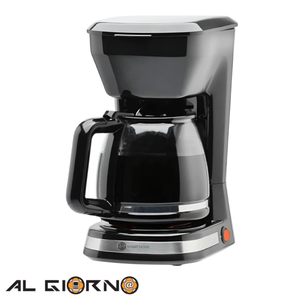 Cafetera Eléctrica Smart Home 12 Tazas V/Vidrio
