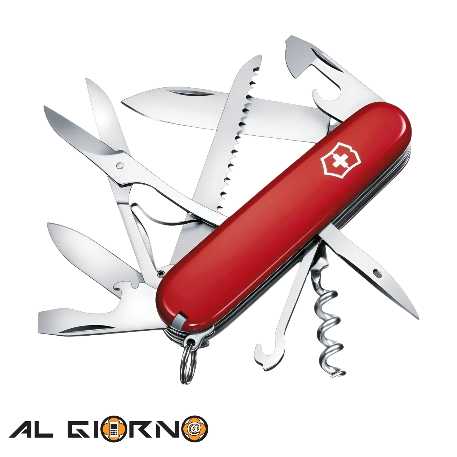 AG0105_IMG_0 Navaja Victorinox Huntsman Roja De 15 Funciones - Imagen 1