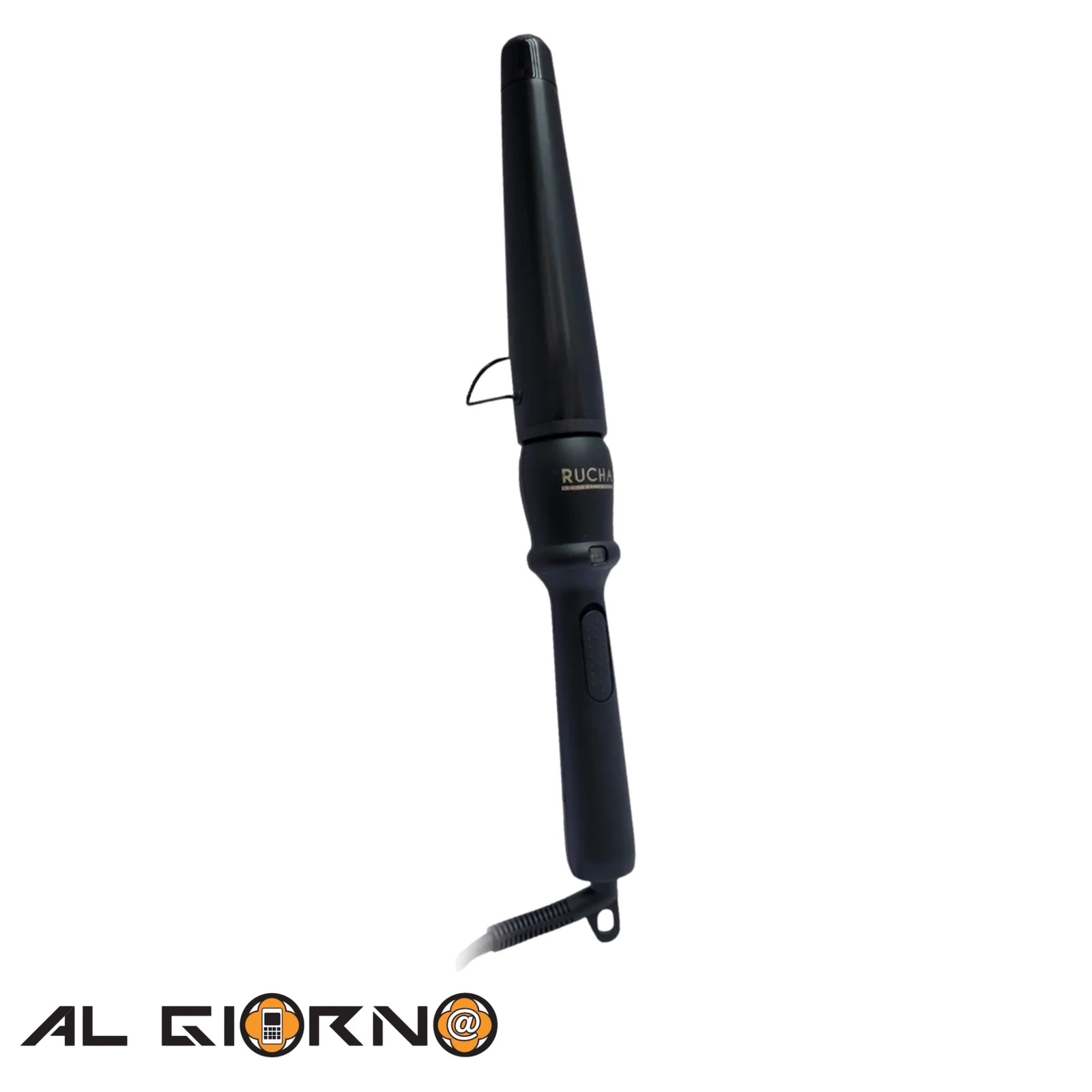 AG4104_IMG_0 Ondulador Rizador Negro Rucha Titanium Tourmaline 25-38mm - Imagen 1