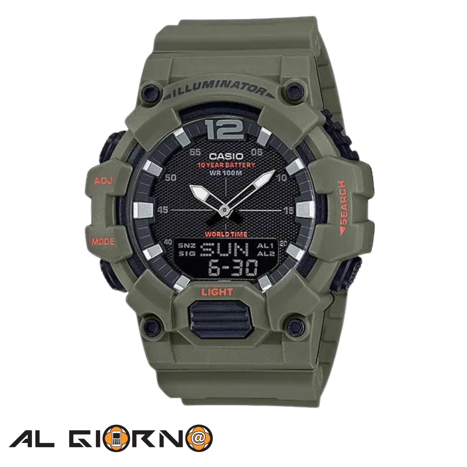 AG4615_IMG_0 Reloj Casio Deportivo Analógico y Digital Hdc-700-3a2v - Imagen 1