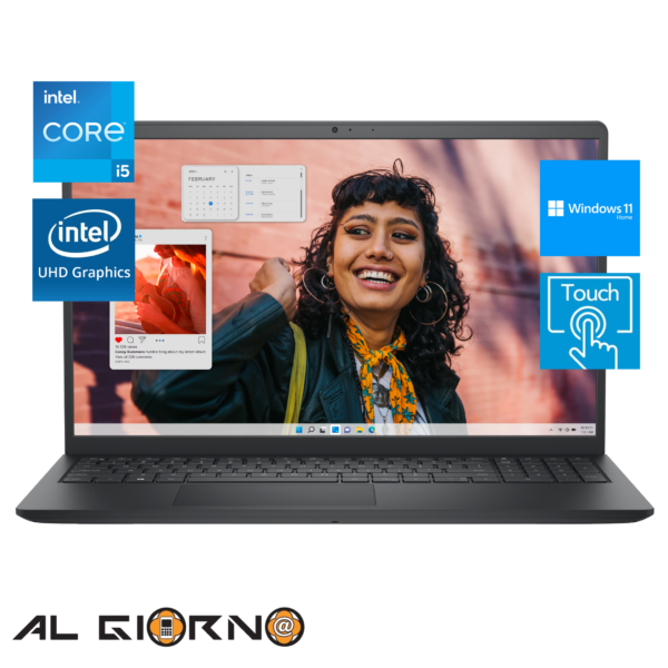 Laptop Dell Inspiron 15 512GB SSD 8GB Ram i5 15.6" FHD Táctil