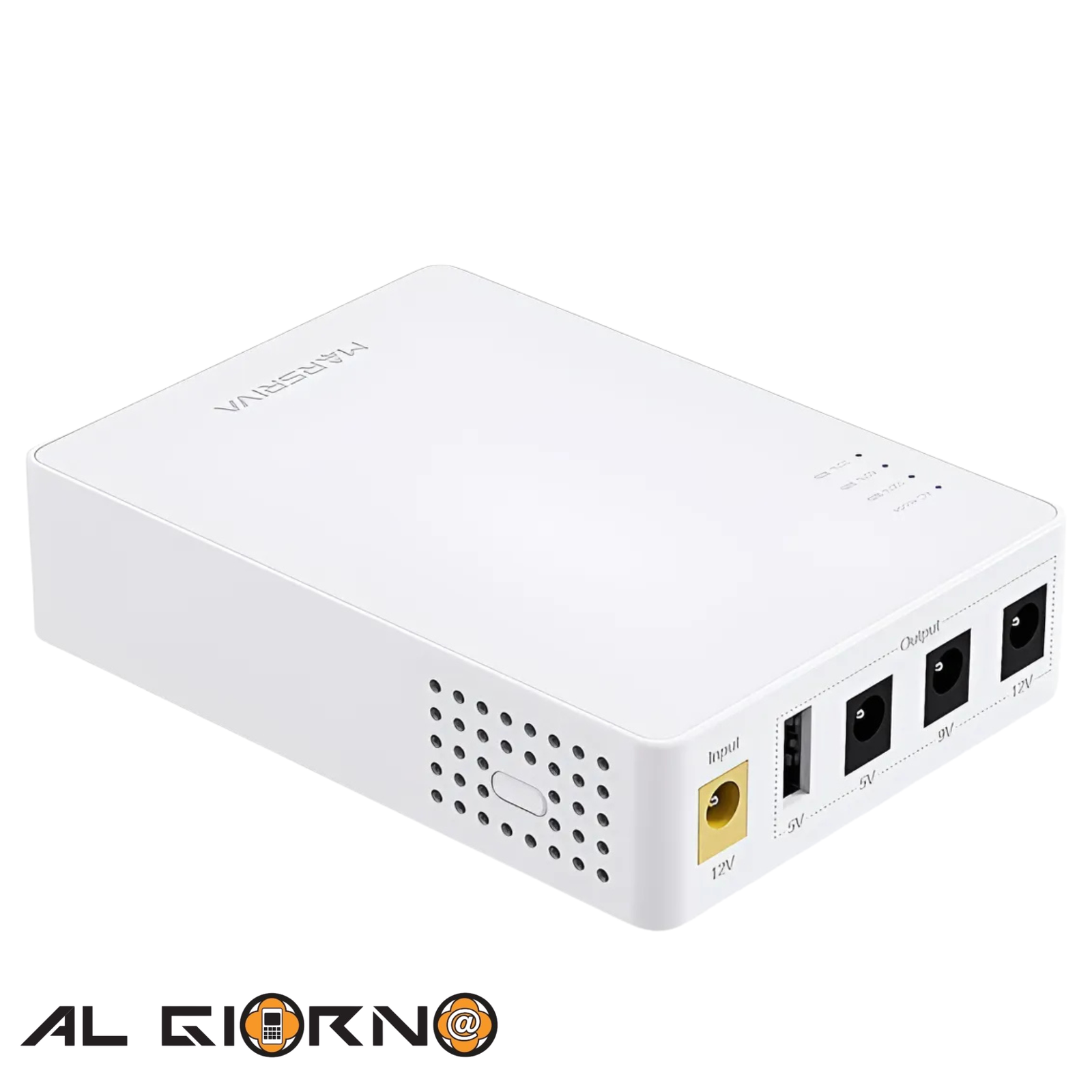 AG8609_IMG_0 Mini UPS Marsriva KP3 10000mAh 3 Salidas DC + 1 USB Respaldo - Imagen 1