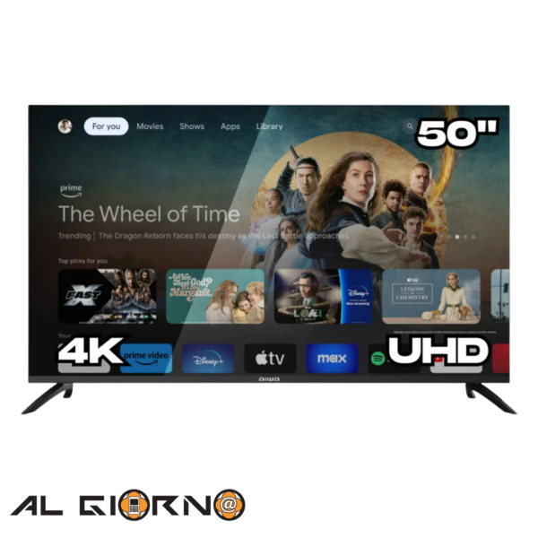 TV AIWA 50" 4K UHD Smart Google TV