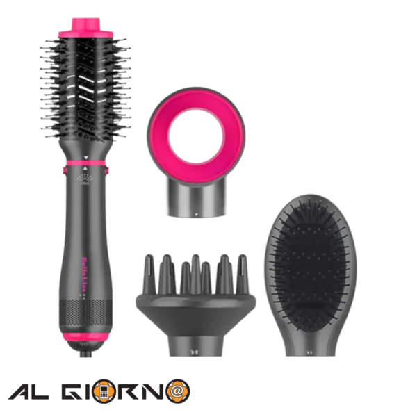Cepillo Secador De Cabello Bellaliss Combo 5 En 1 Bella-6737