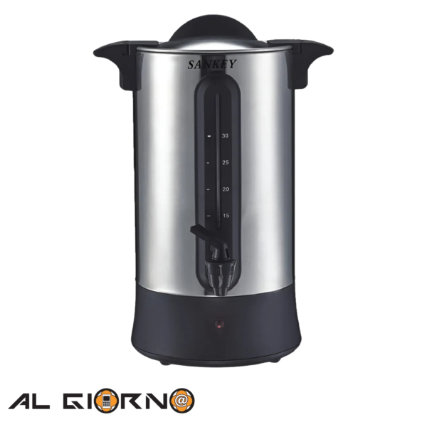 Cafetera Tipo Percolador Sankey 30 Tazas Acero Inoxidable