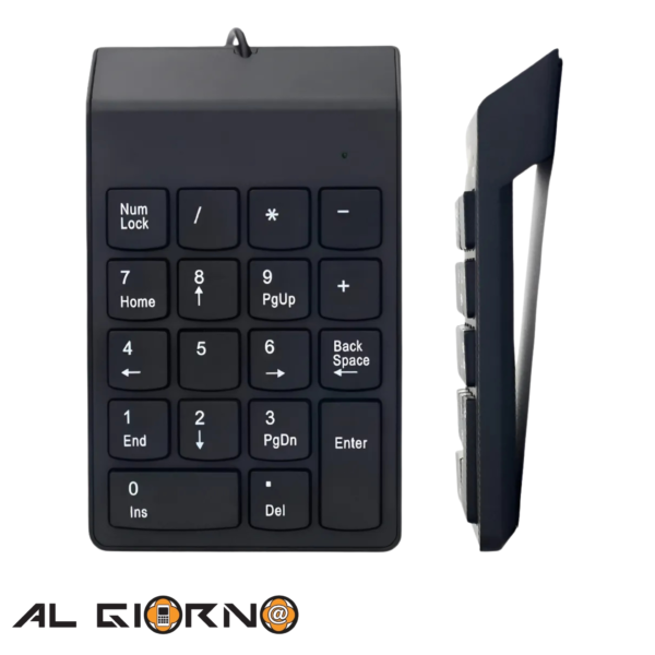Mini Teclado Numérico Alámbrico Conexión USB