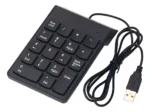 Mini Teclado Numérico Alámbrico Conexión USB - Imagen 2