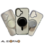 Forro Para iPhone 16 Magsafe + Pop Socket Imantado