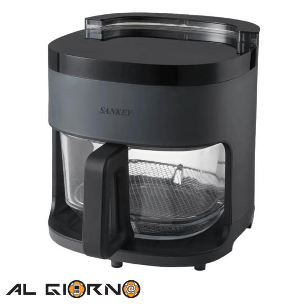 Freidora De Aire Sankey 1000W 4.2L Visión 360 Grados FRW-4253
