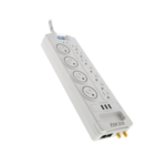 Protector de Voltaje Forza Fps1011 11 Tomas 3 USB + RJ45 1750W - Imagen 2