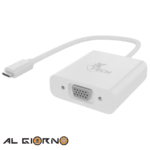 Adaptador USB-C Macho A VGA Hembra Xtech XTC-551