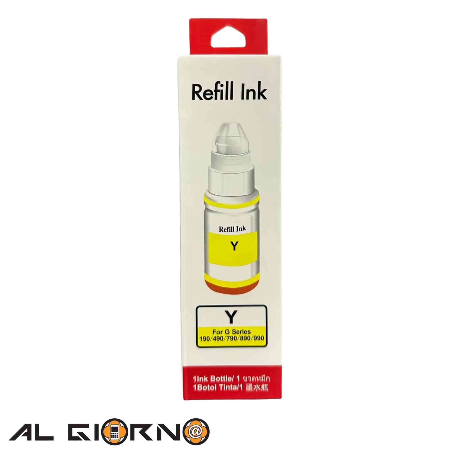 AG9830_IMG_0 Botella Tinta Canon Amarillo Series G 100ML - Imagen 1